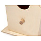 Căsuță din lemn pentru păsări - 12.5 x 6.5 x 13 cm
