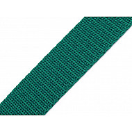 Chingă polipropilenă, lățime 25 mm (pachet 5 m) - turcoaz verde