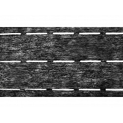 Bandă betelie termoadezivă / întăritură betelie, cu trei fante, lățime 90 mm, 50 m - antracit