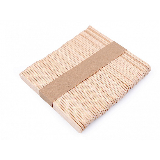 Bețișoare din lemn (pachet 50 buc.) - 1 x 9.3 cm