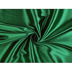 Satin elastic la metru - verde smarald