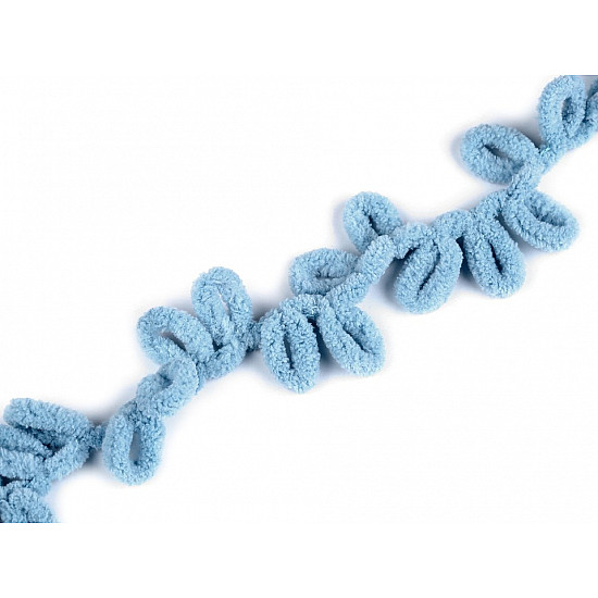 Fir de tricotat Alize Puffy Fine, 100 g, gri albăstrui deschis