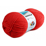 Fir de tricotat Batole, 100 g - roșu