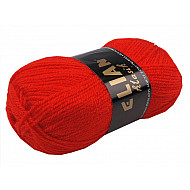 Fir de tricotat Klasik, 50 g - roșu