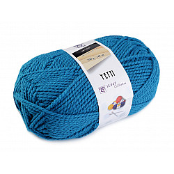 Fir de tricotat Yetti, 100 g - bleu turcoaz