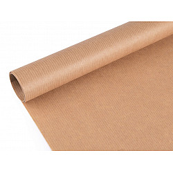 Hârtie de împachetat, 0,7x2 m - maro natural