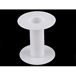 Mosor plastic, 6x6,6 cm (pachet 20 Buc.) - alb