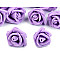 Trandafiri din spumă, Ø4 cm, mov liliachiu, 10 buc.