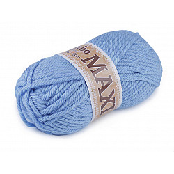 Fir de tricotat Jumbo Maxi, 100 g - baby blue
